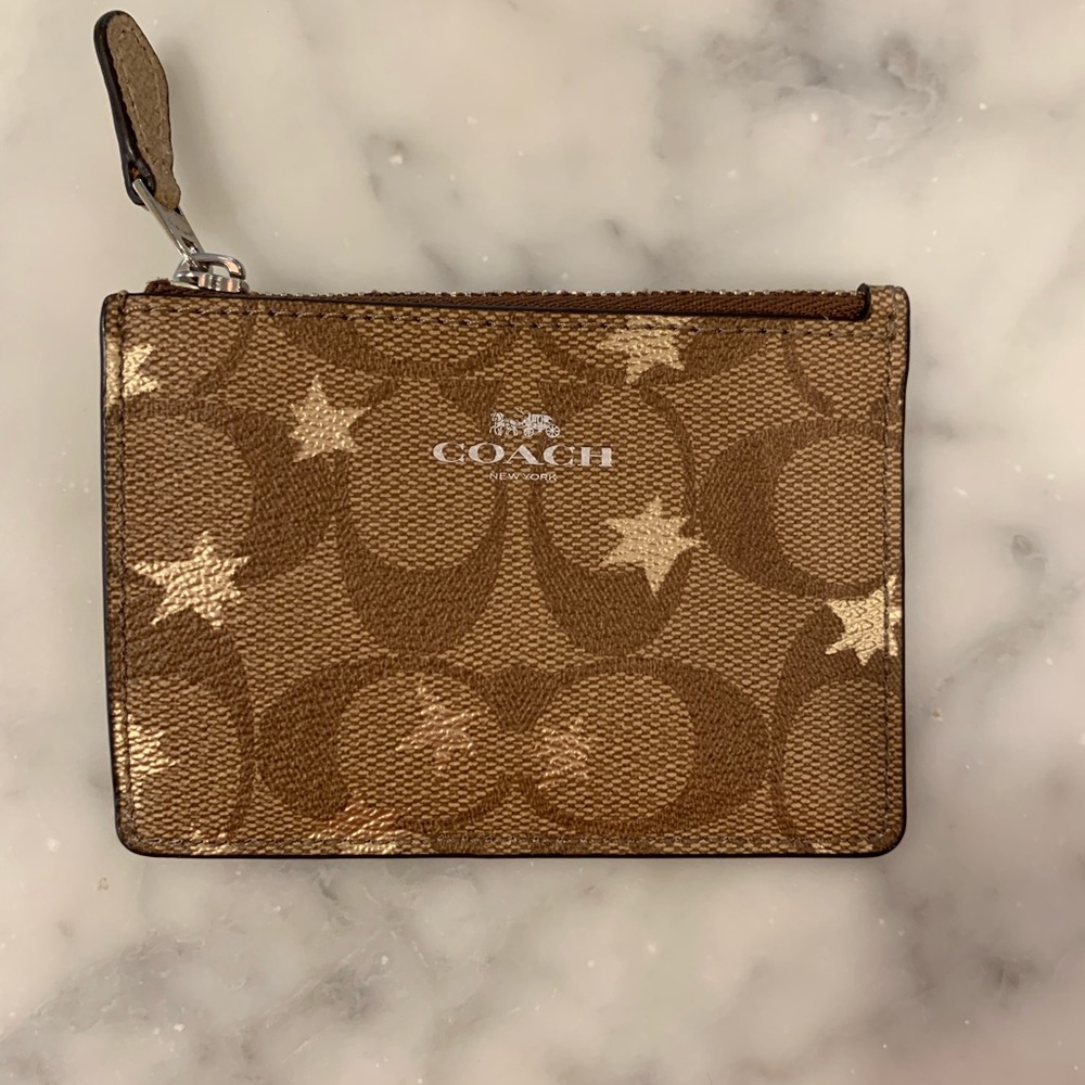 Coach card holder never worn